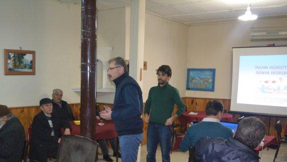 Veliler İle Kahvehane Sohbetleri projesinin sekizinci kahvehane ziyareti gerçekleştirildi.